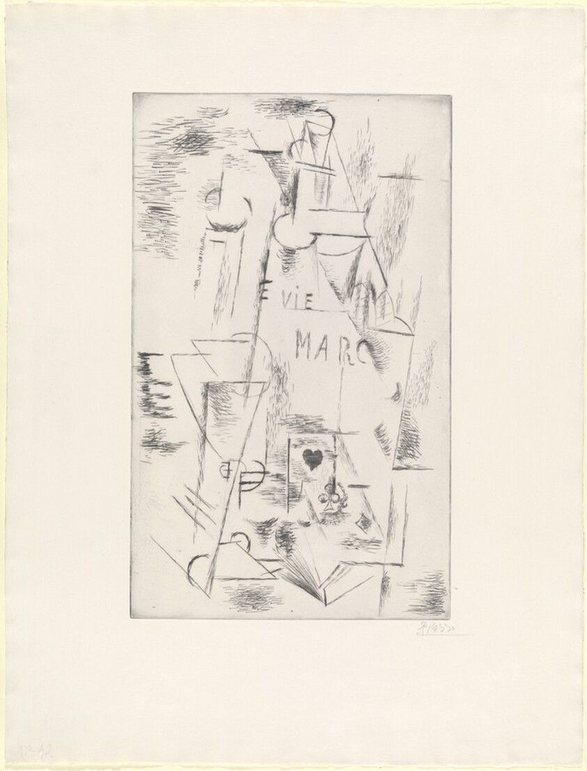 Still Life with a Bottle of Marc (Nature morte à la bouteille de Marc)