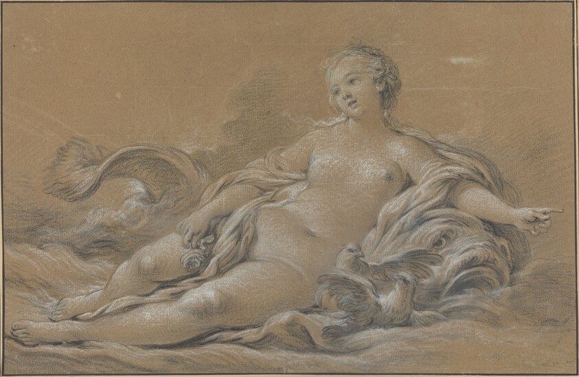 Venus Reclining on a Dolphin