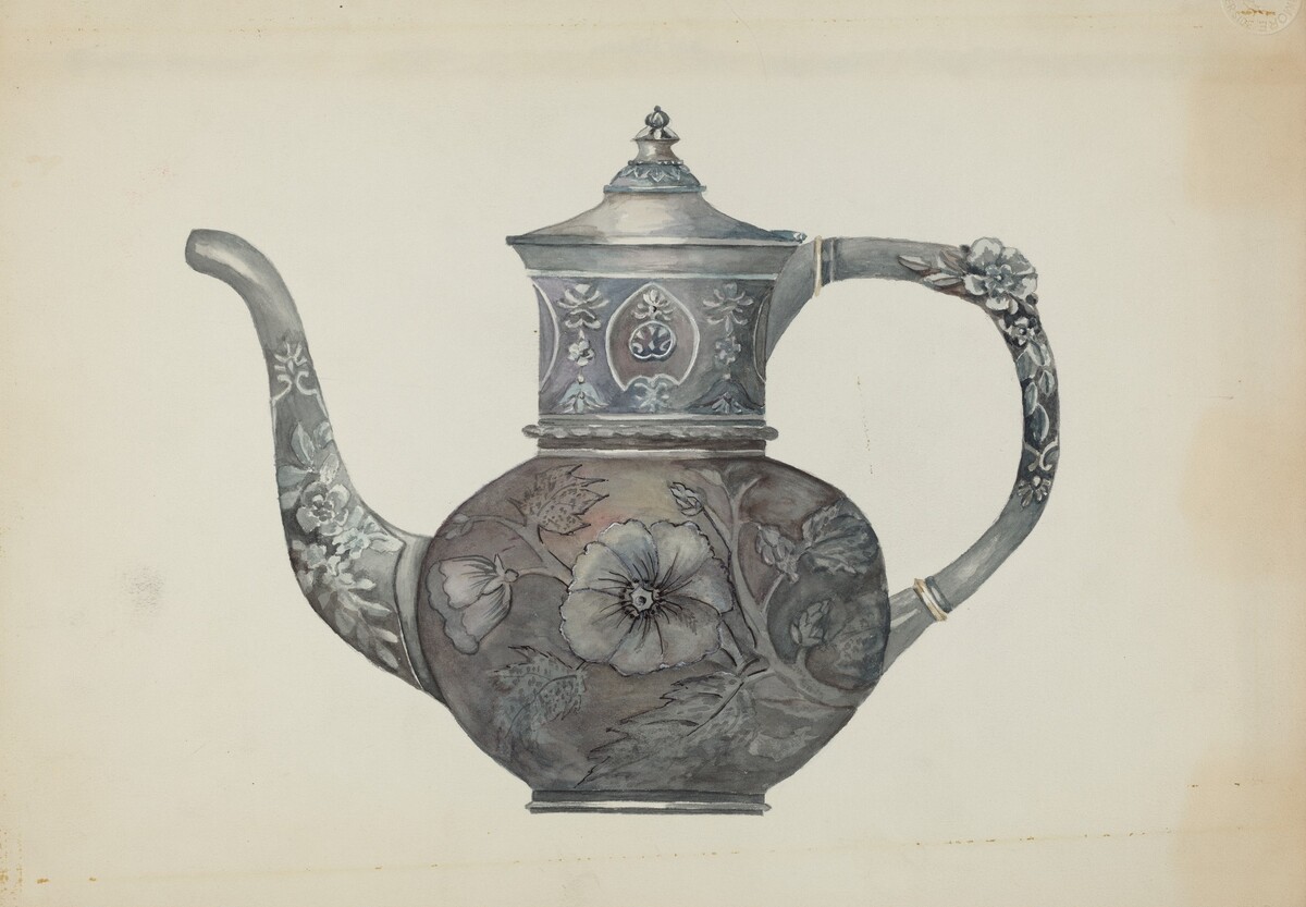 Pewter Teapot