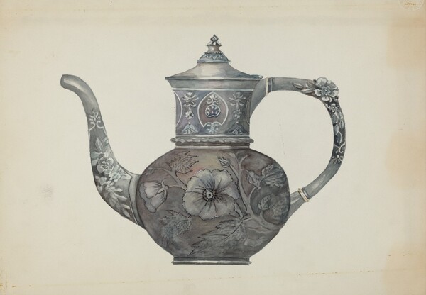 Pewter Teapot