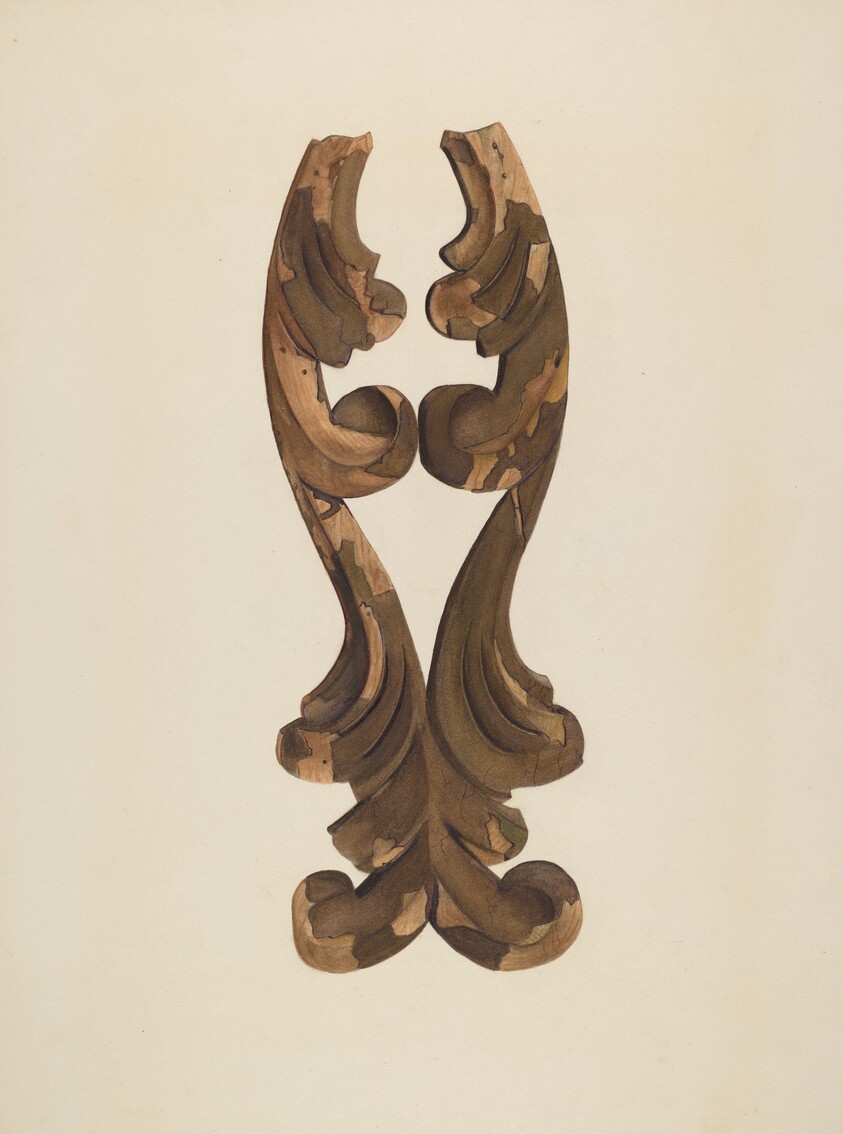 Wood Carving - Scroll