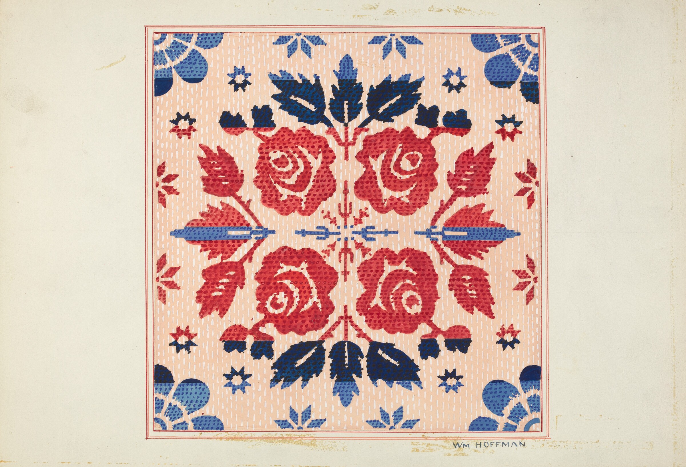 Coverlet, William Hoffman, 1935/1942