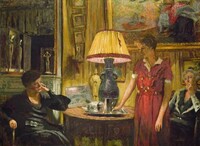 The Visit, Edouard Vuillard, 1931