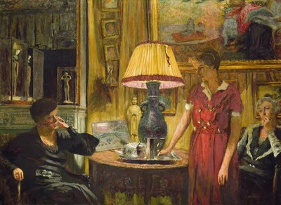 The Visit, Edouard Vuillard, 1931