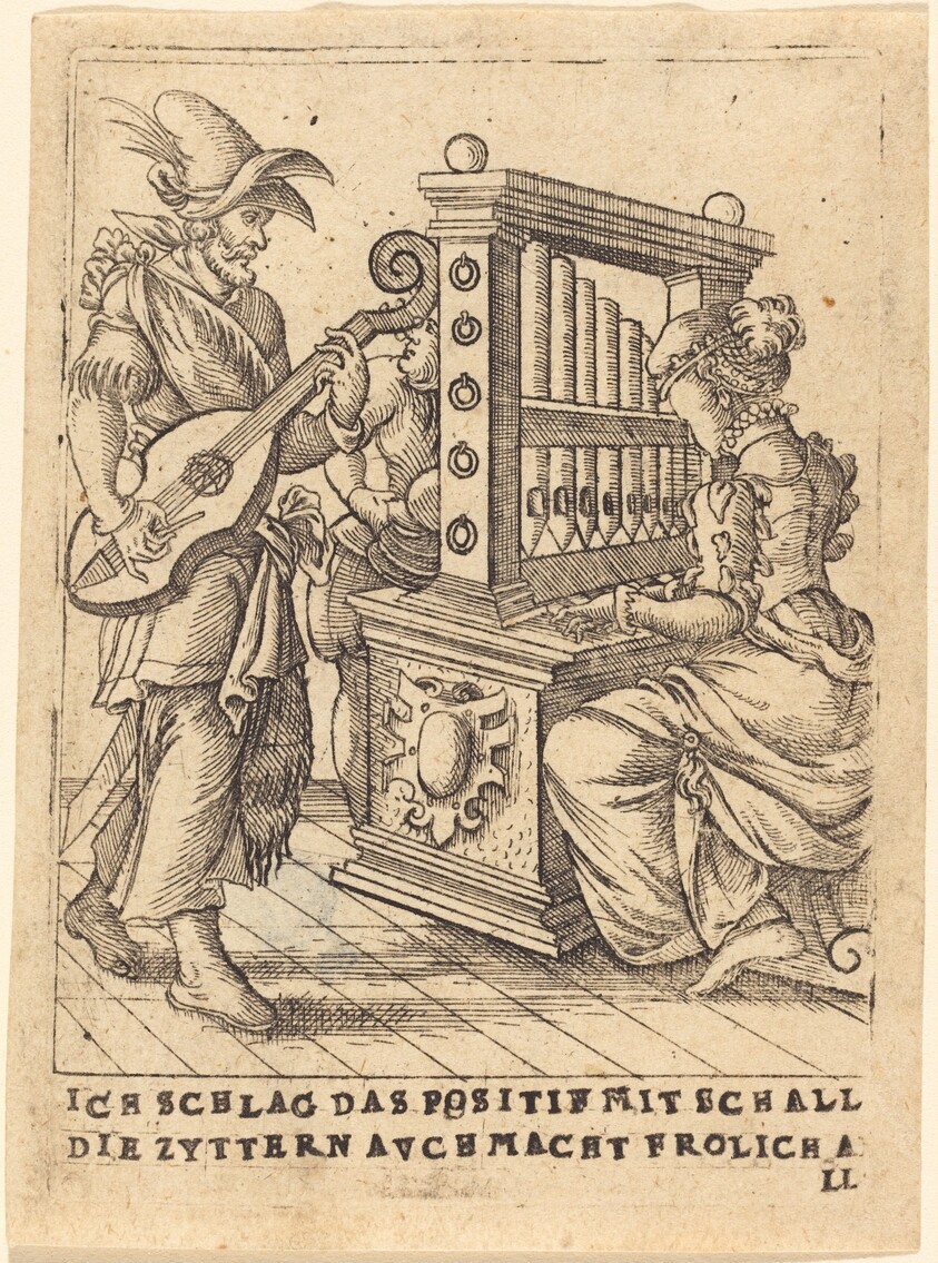 Ich schlag das Positif mit Schall die Zytternavchmacht frolich all