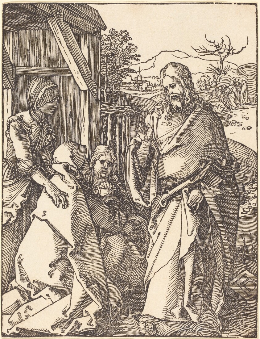Christ Taking Leave from His Mother