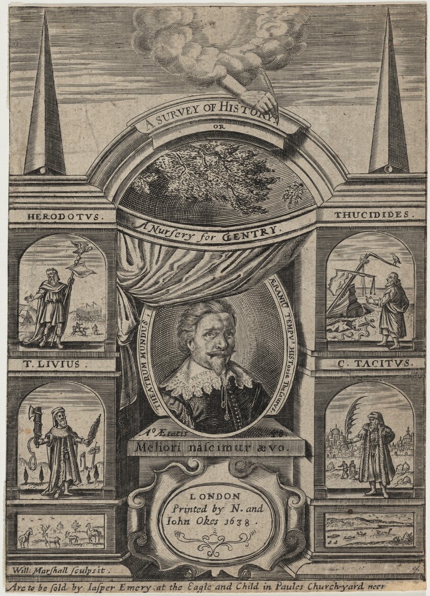 Title page to R. Brathwait, A Survey of History