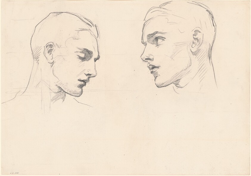 Studies of a Man's Head