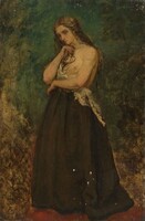 Study of a Model, Alfred Stevens
