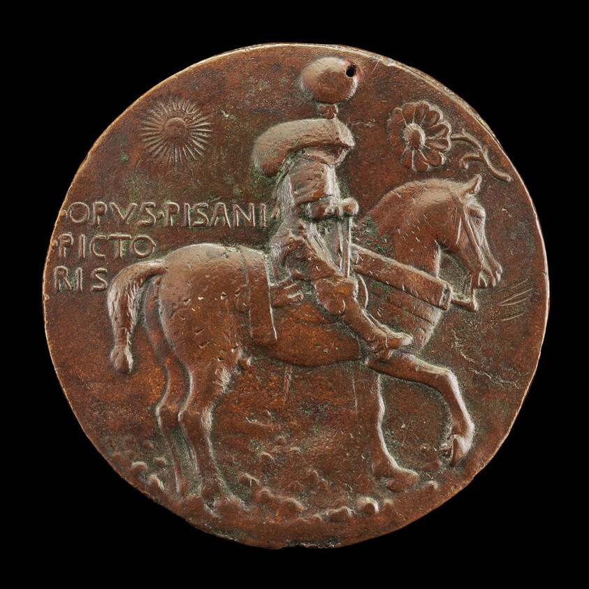 Lodovico Gonzaga in Armor, on Horseback [reverse]