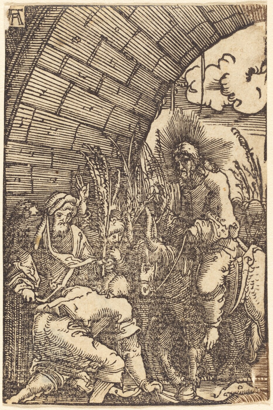 The Entry into Jerusalem by Albrecht Altdorfer
