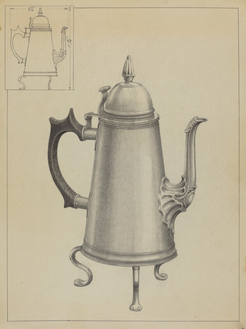 Silver Coffee Pot