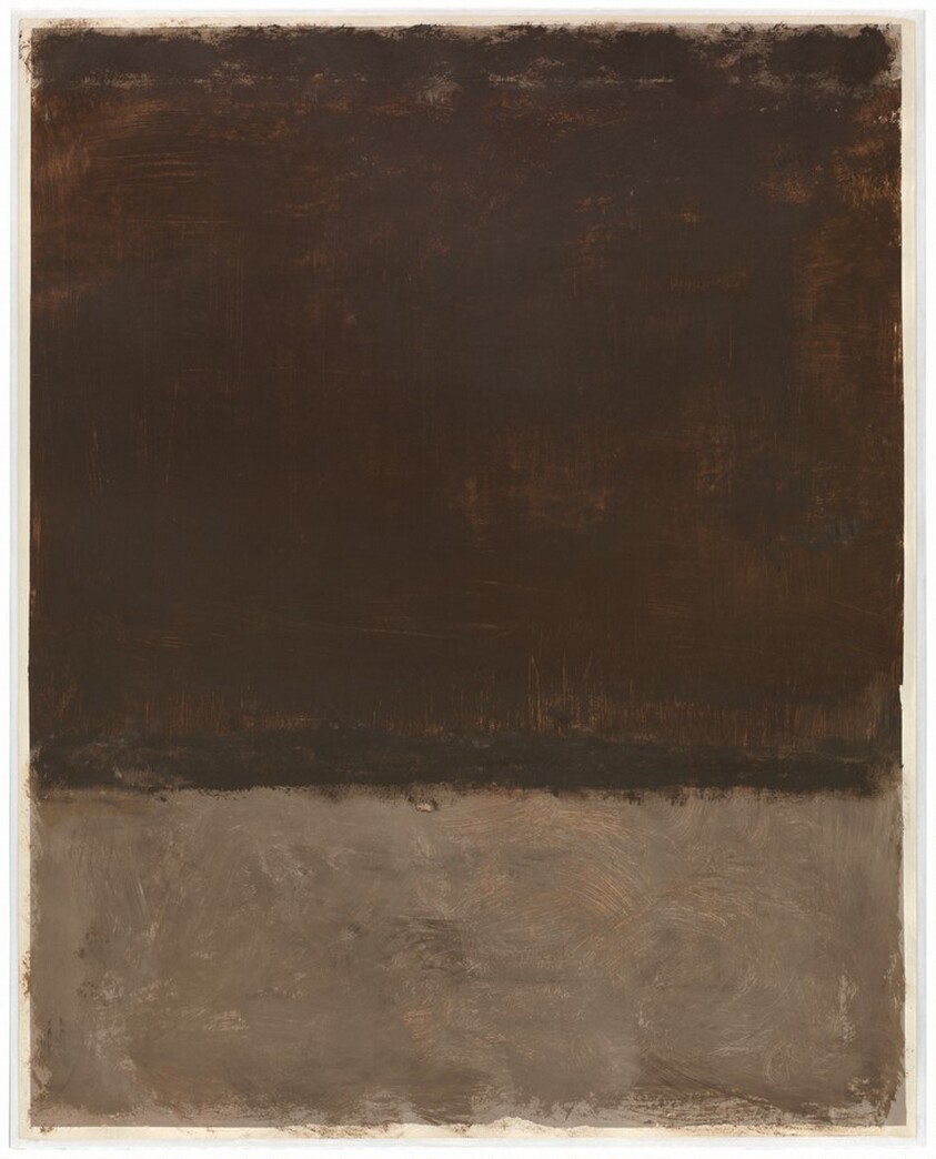 Untitled (Brown and gray)