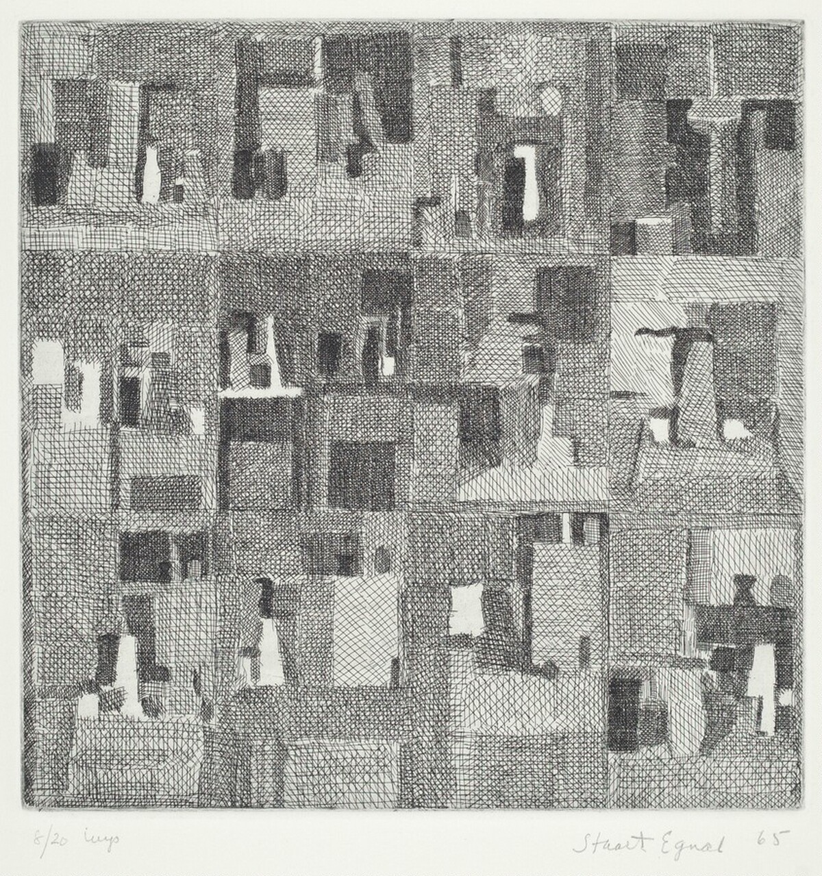 Untitled (Series of abstract still lifes)