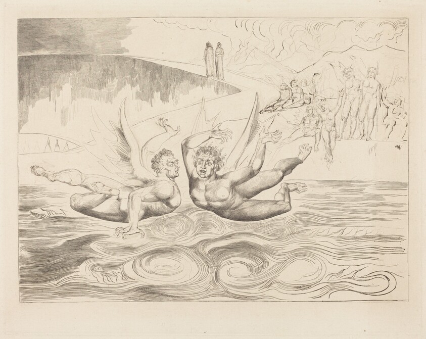 The Circle of the Corrupt Officials; the Devils Mauling Each Other