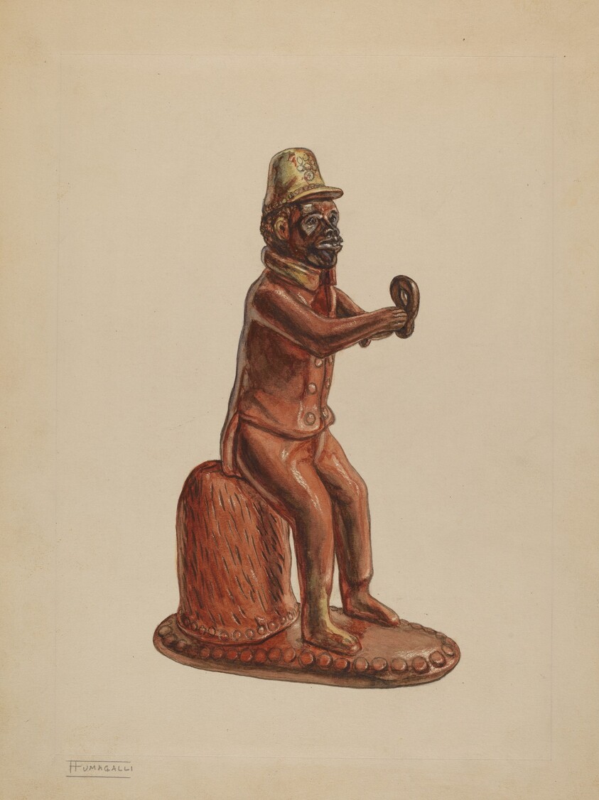 Monkey Statuette