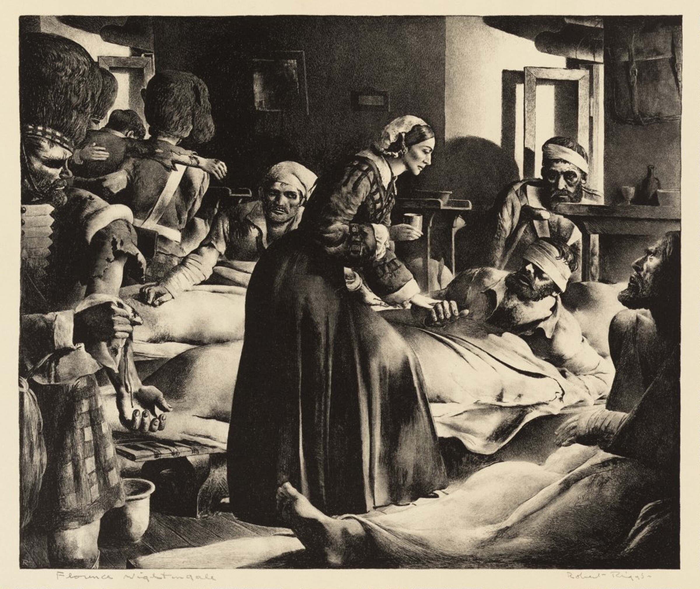 Florence Nightingale, Robert Riggs, c. 1936