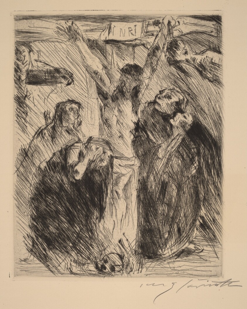 Kreuzigung, nach dem Altarbild in Tölz (Crucifixion, after the Altarpiece at Tölz)