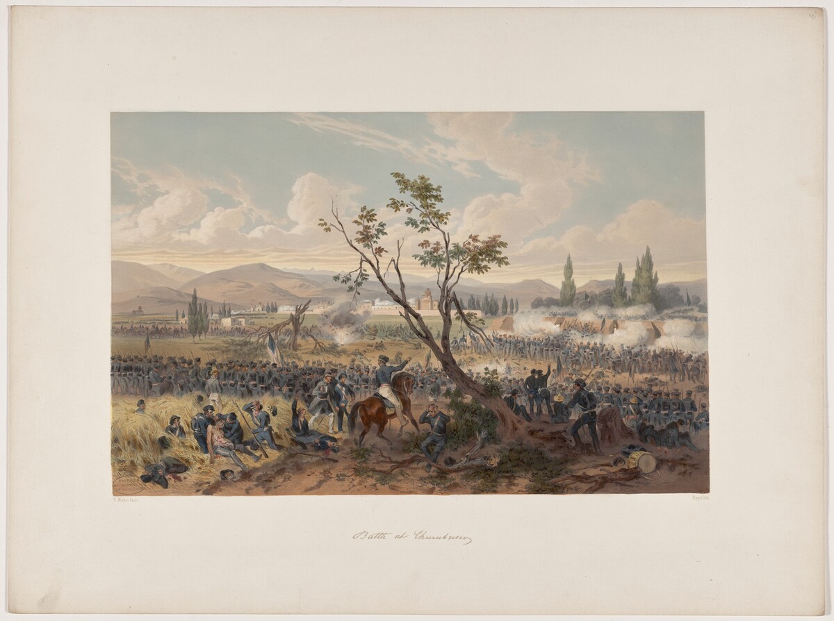 Battle at Churubusco