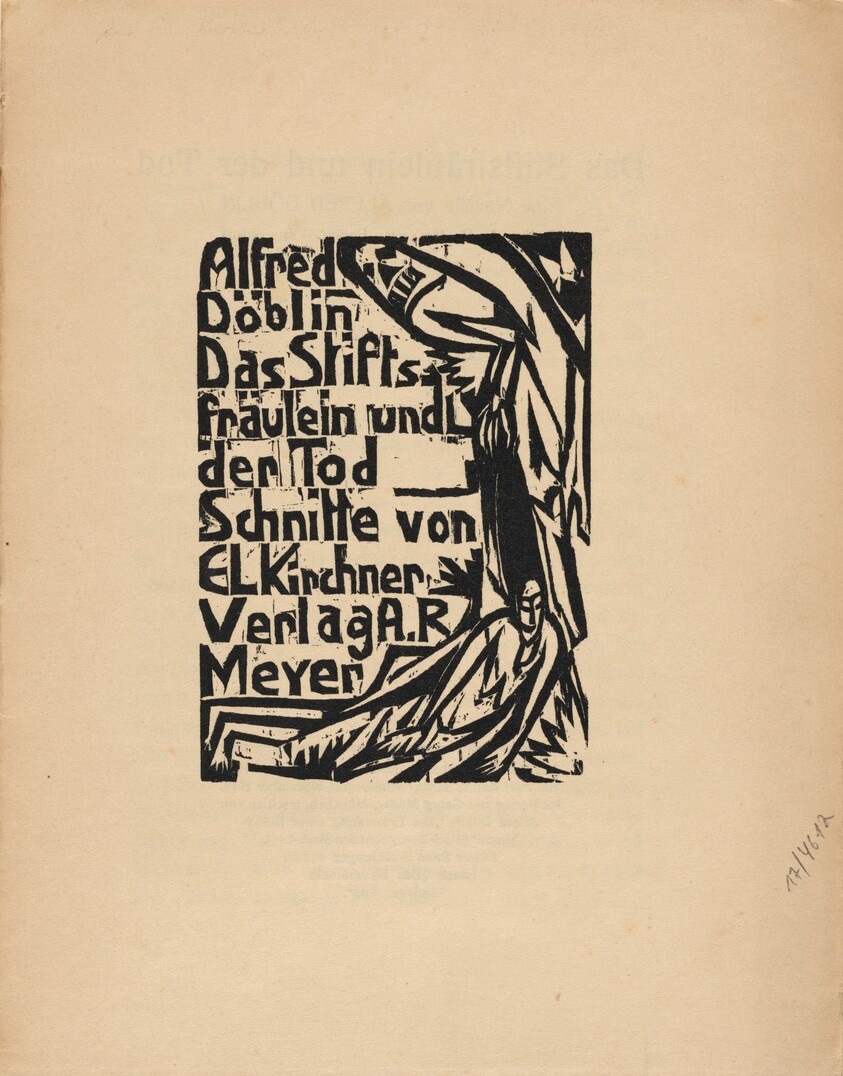 Alfred Döblin: Das Stiftsfräulein und der Tod (Alfred Döblin: The Canoness and Death)