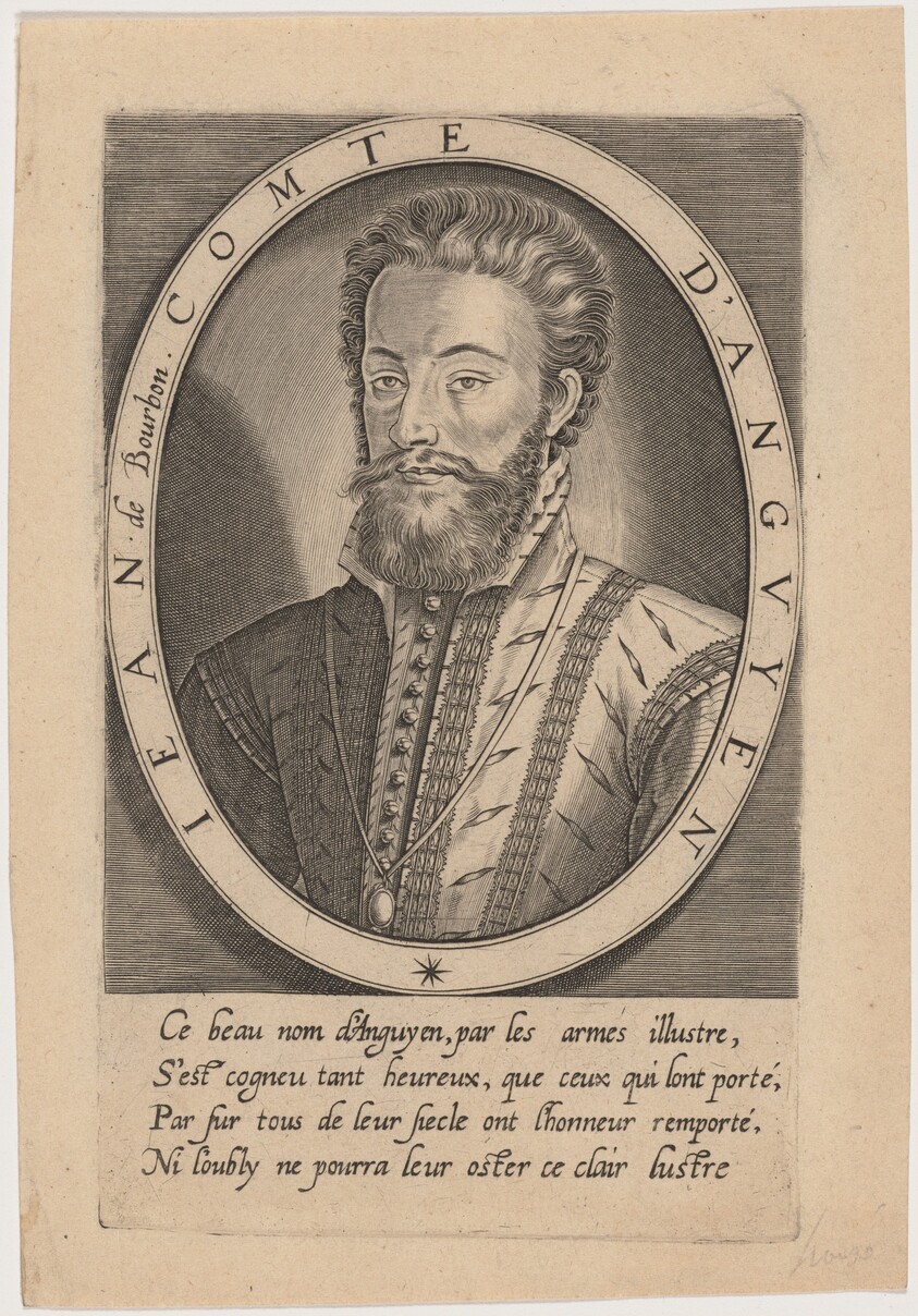 Jean de Bourbon, Comte D'Anguyen