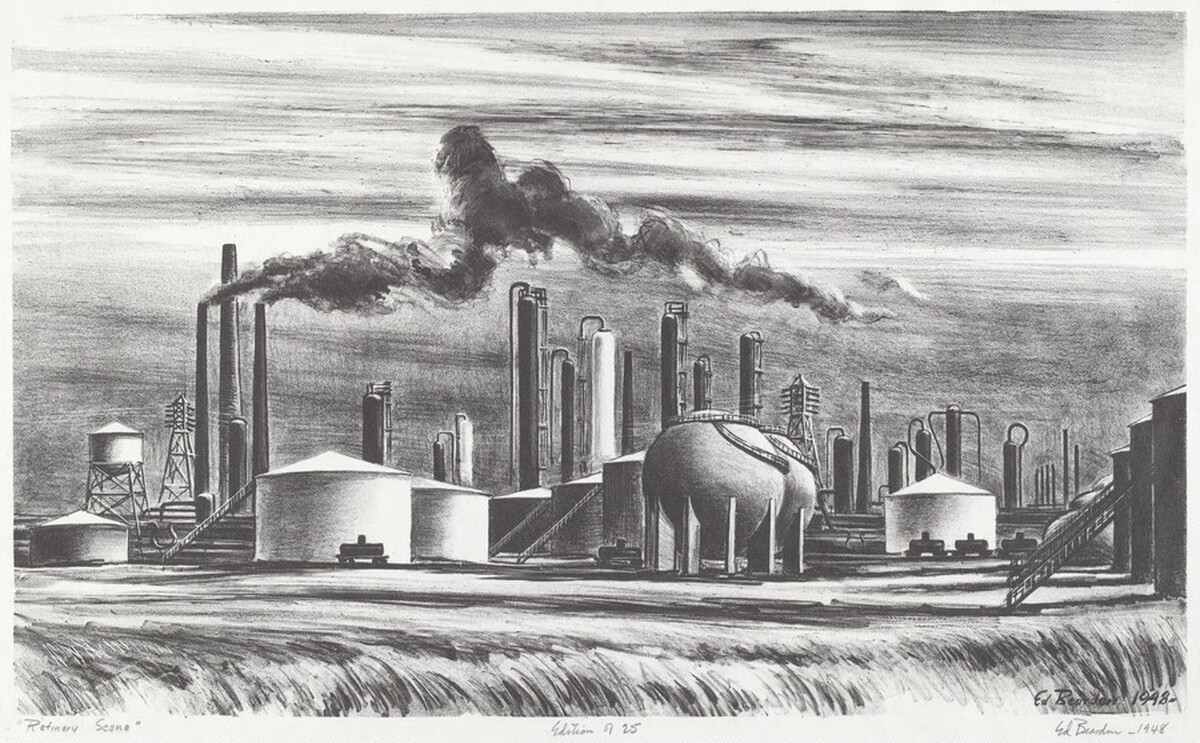 Refinery Scene