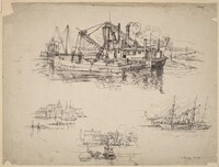 The Harbor, John Marin, 1898