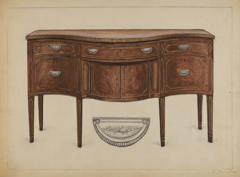 Side Board (Hepplewhite)