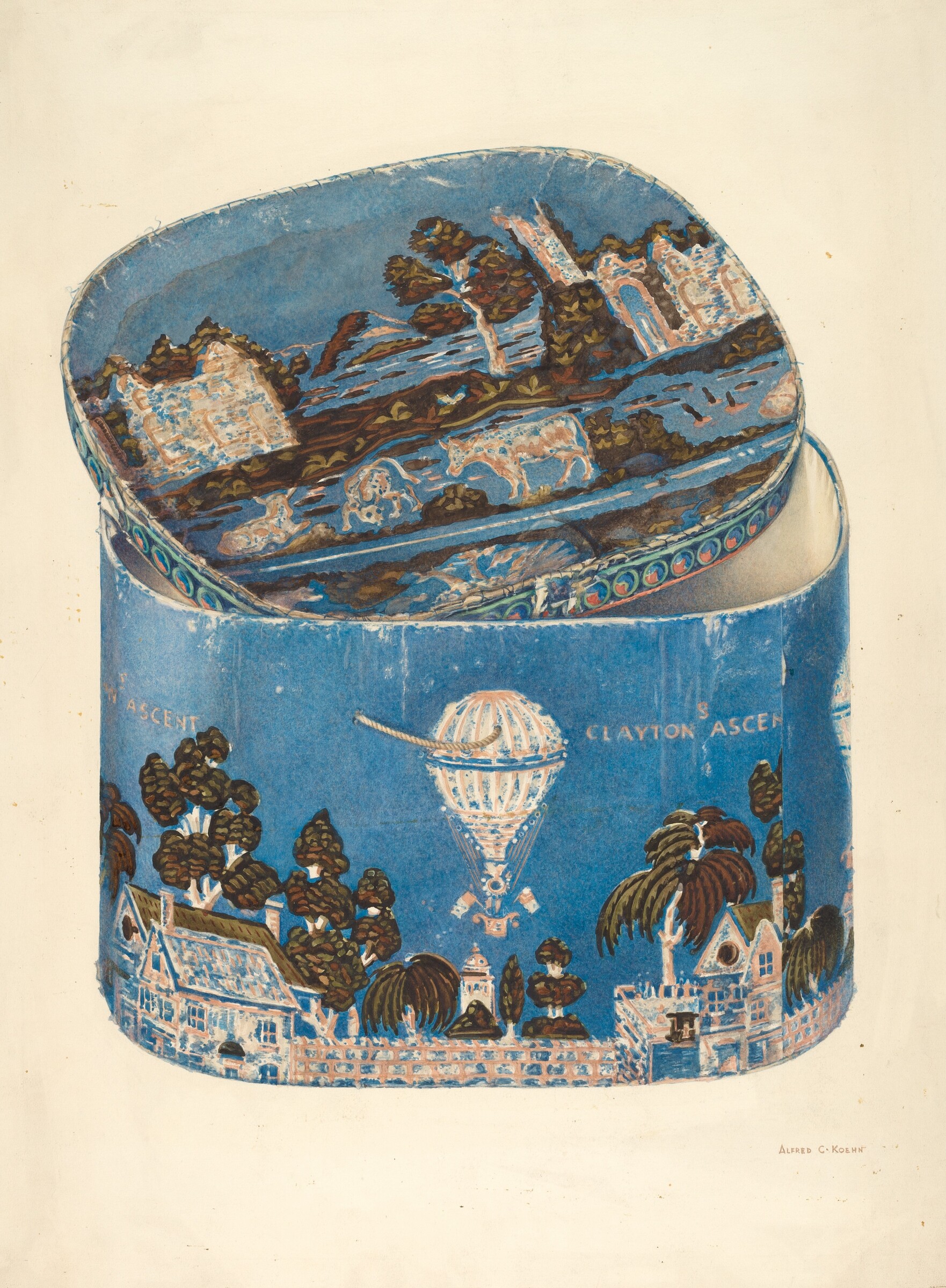 Bandbox Design, Alfred Koehn, 1935/1942