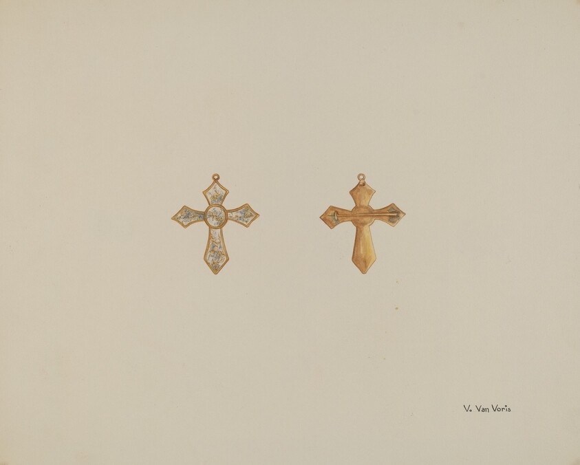Cross-shaped Pin
