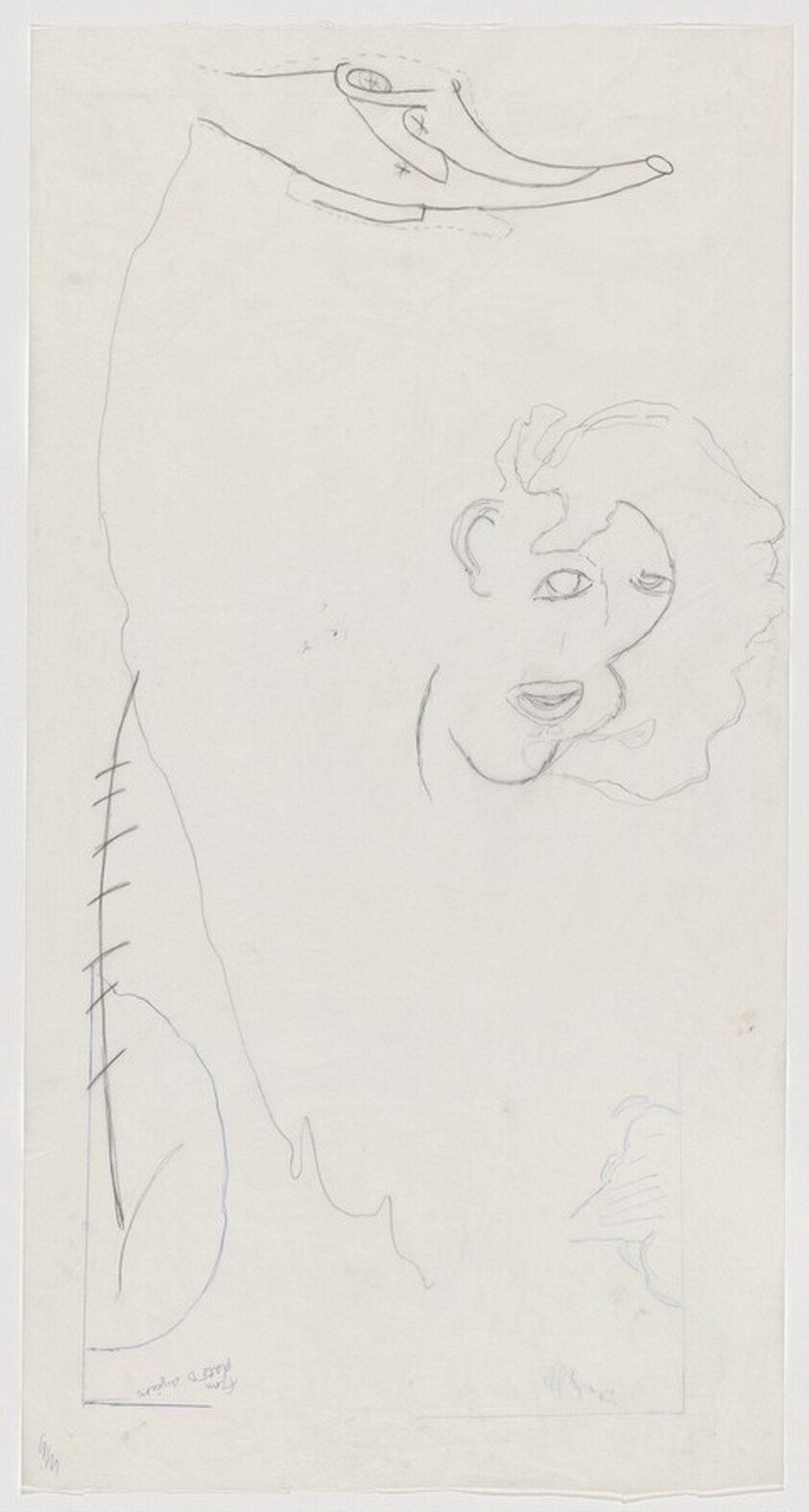 Pontchartrain [preparatory drawing for panel C]