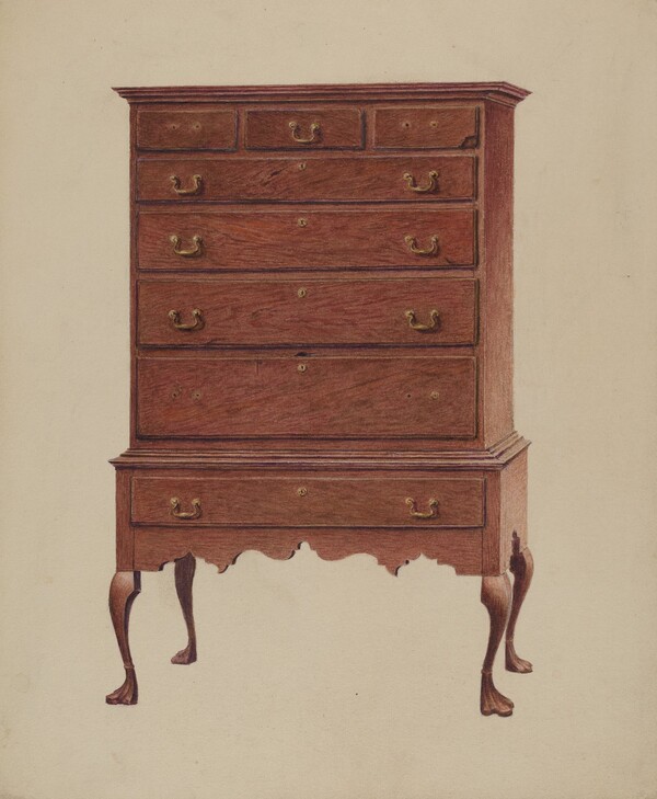 Early American highboy