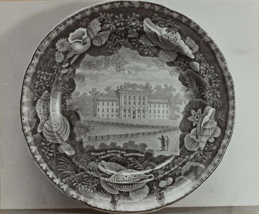 Plate - "Marine Hospital, Louisville"