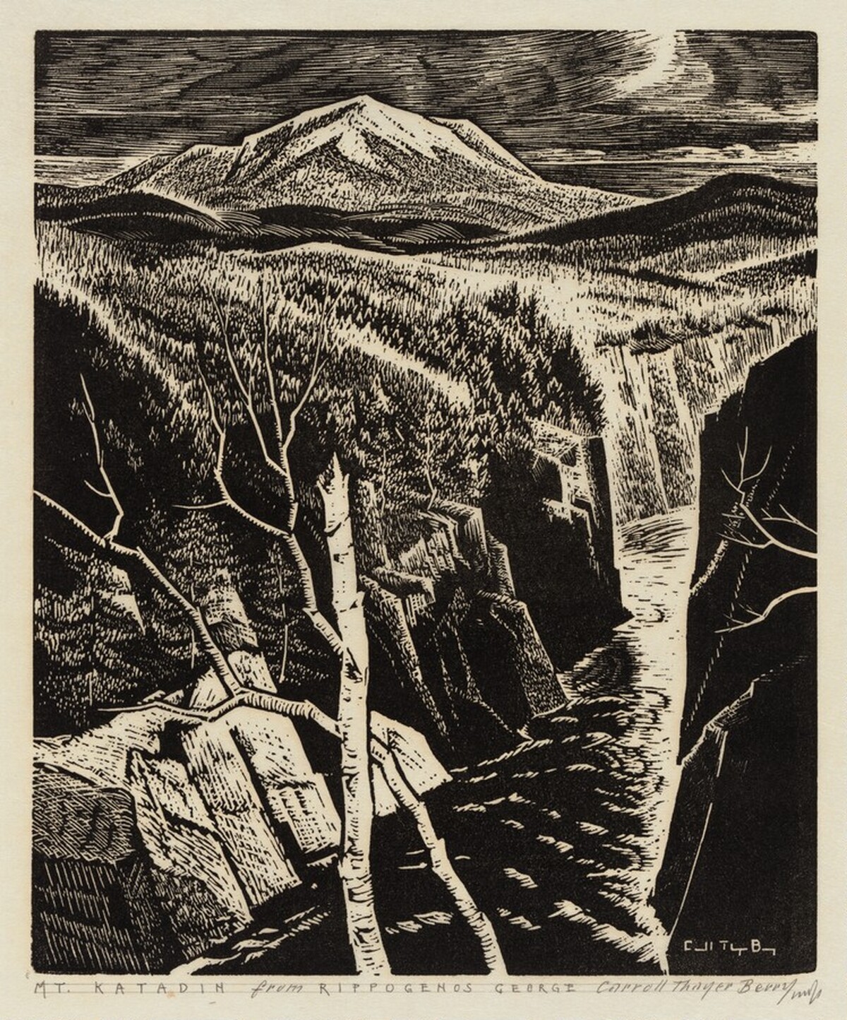 Mt. Katahdin - from Ripogenos Gorge