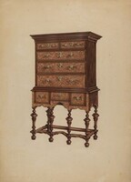 Highboy, Isadore Goldberg, c. 1937