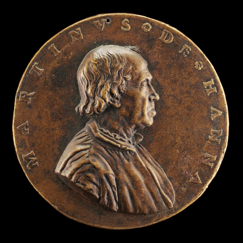 Maarten de Hane, 1475-1556, Flemish Merchant [obverse]