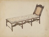 Day Bed, Nicholas Gorid, 1935/1942