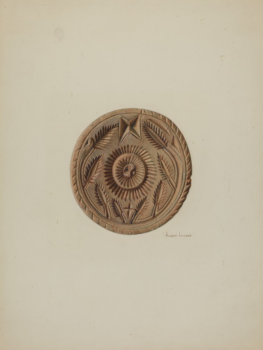 Pa. German Butter Mold