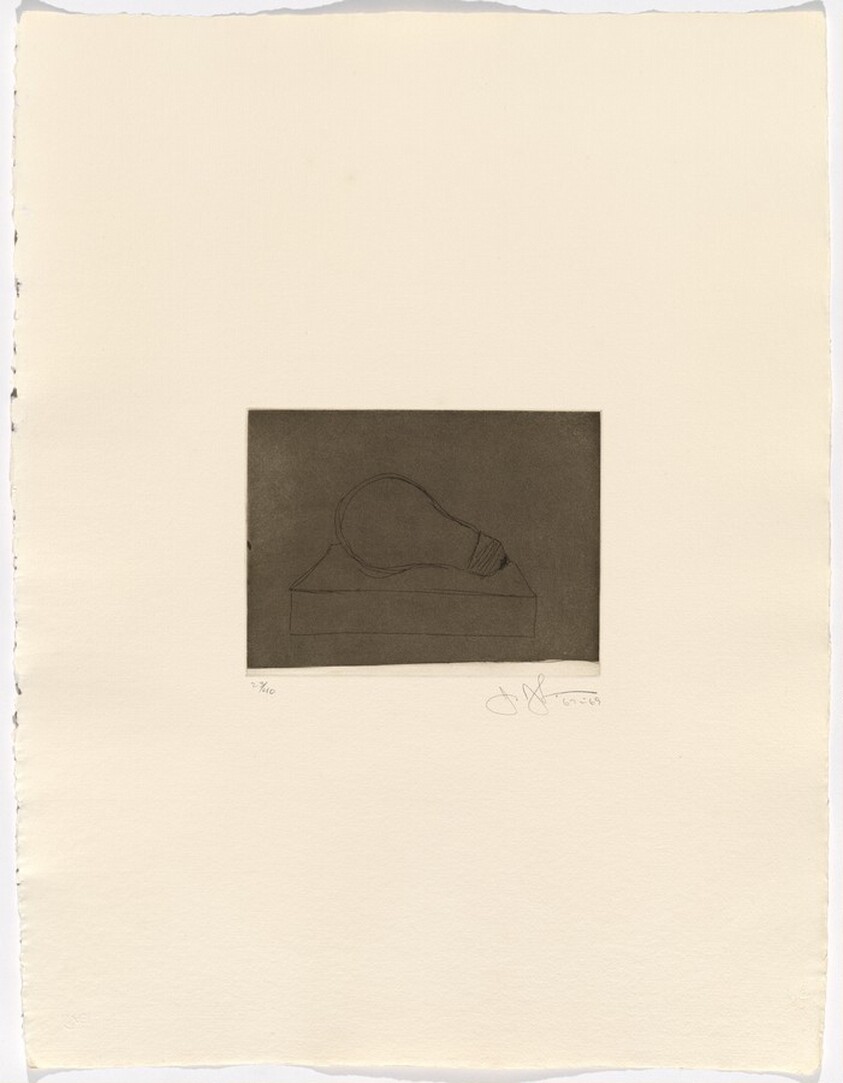 Light Bulb from 1st Etchings, 2nd State