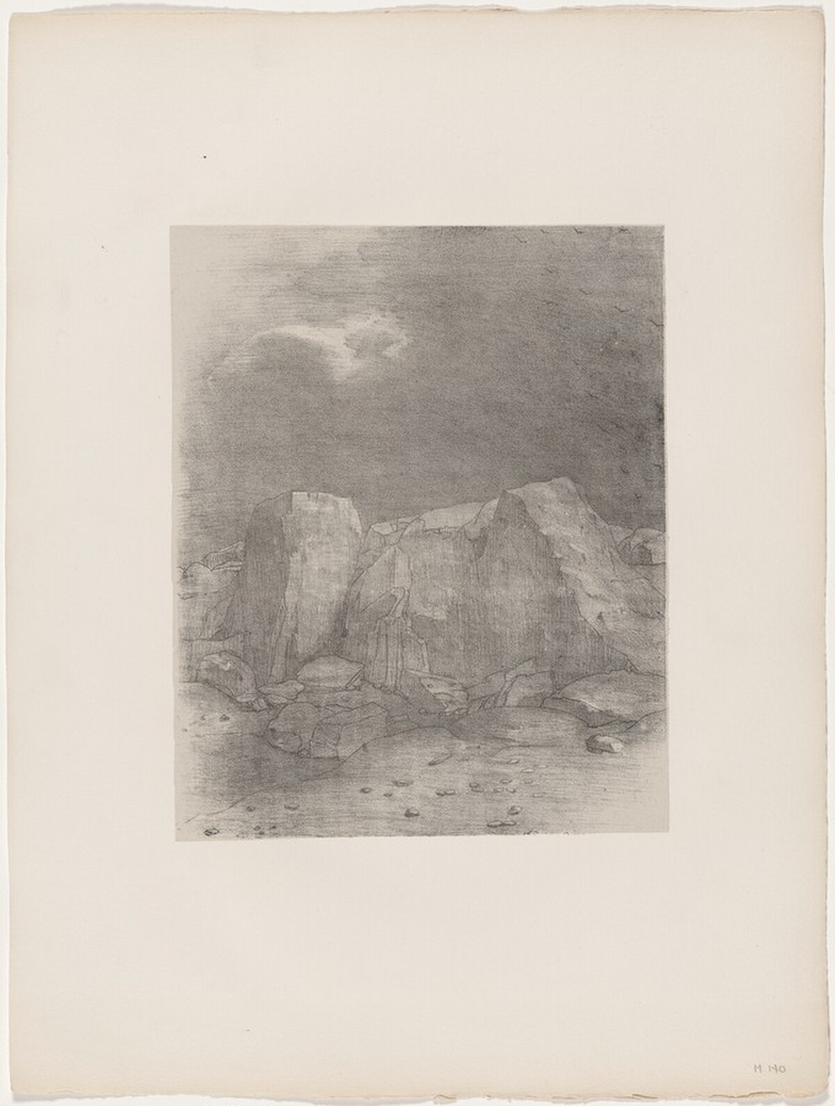 Et Il Distingue Une Plaine Aride et Mamelonneuse