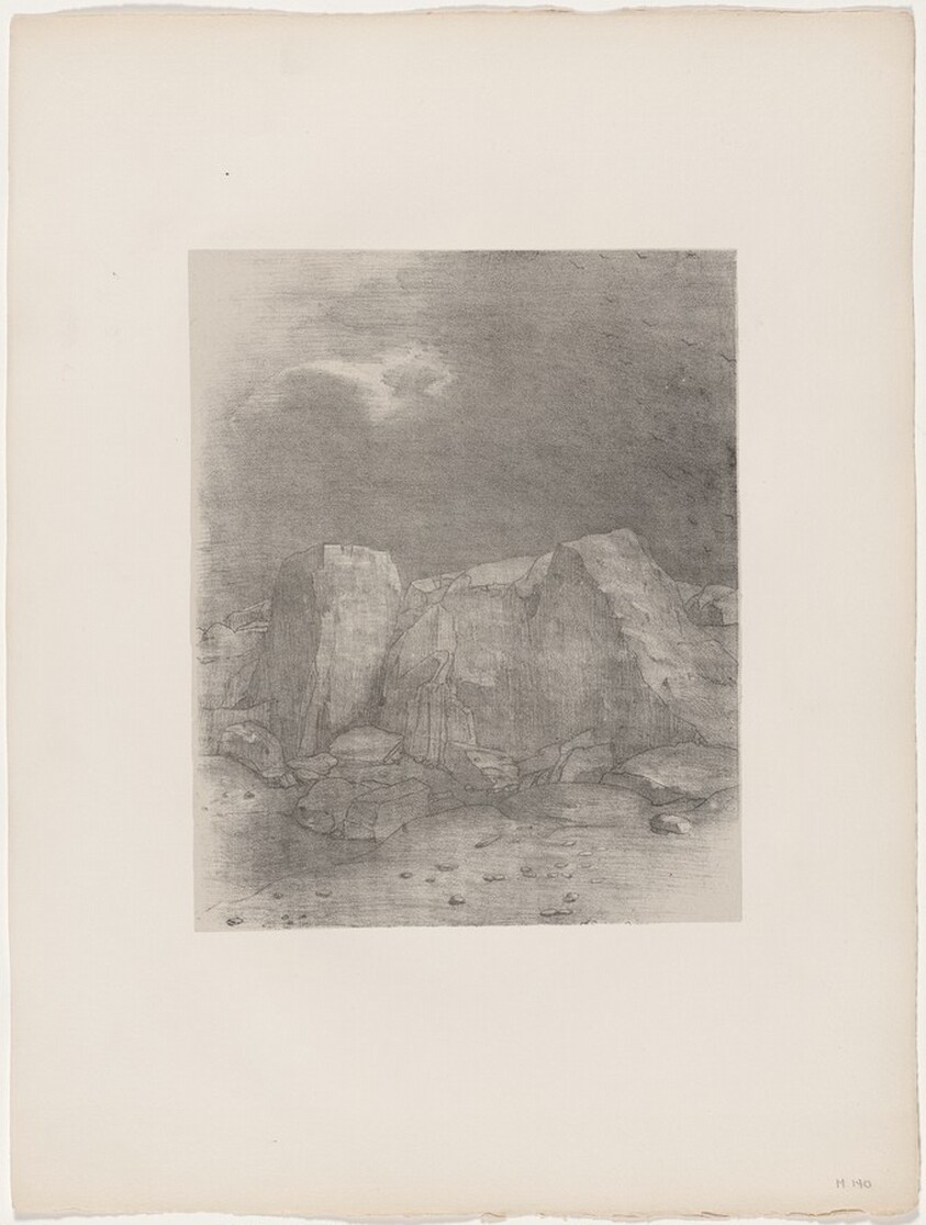 Et Il Distingue Une Plaine Aride et Mamelonneuse