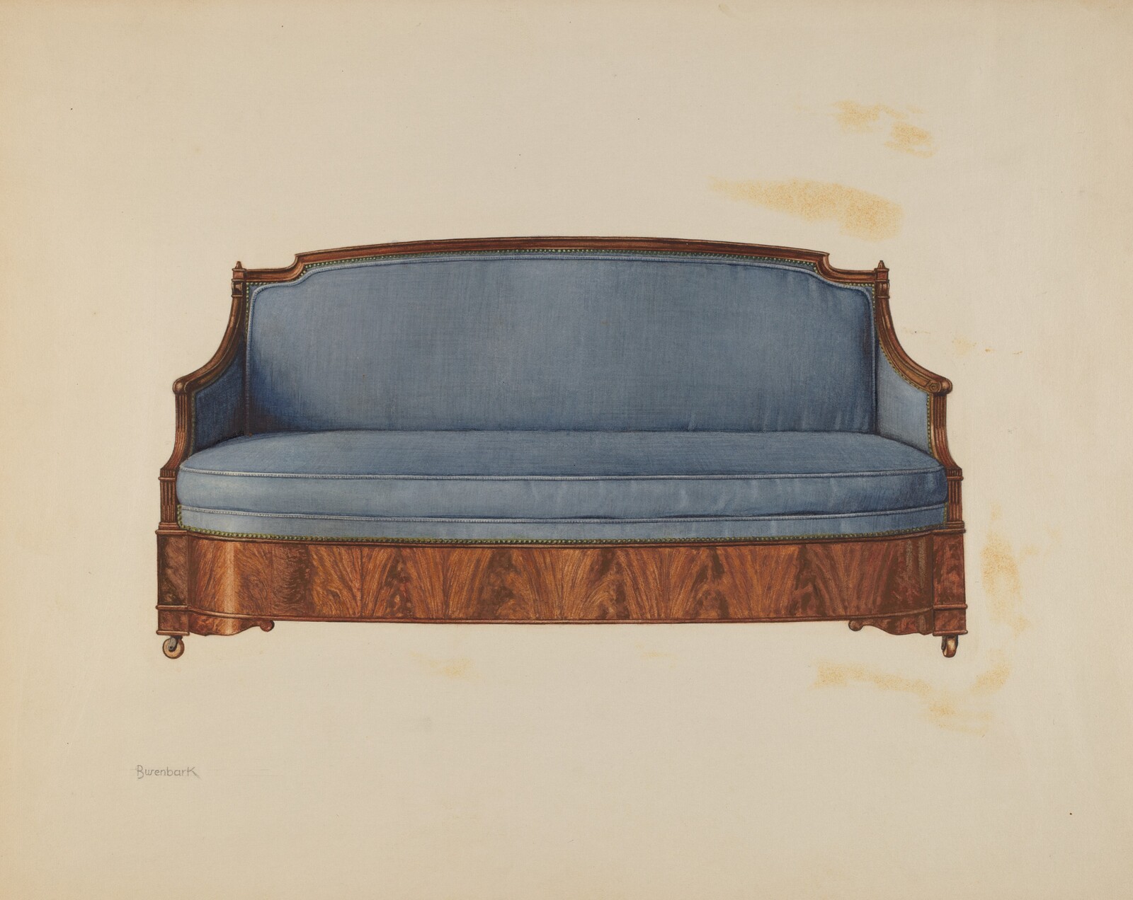 Sofa, Ernest Busenbark, c. 1937