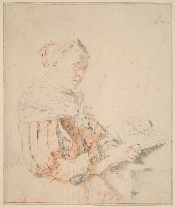 Young Girl at the Keyboard