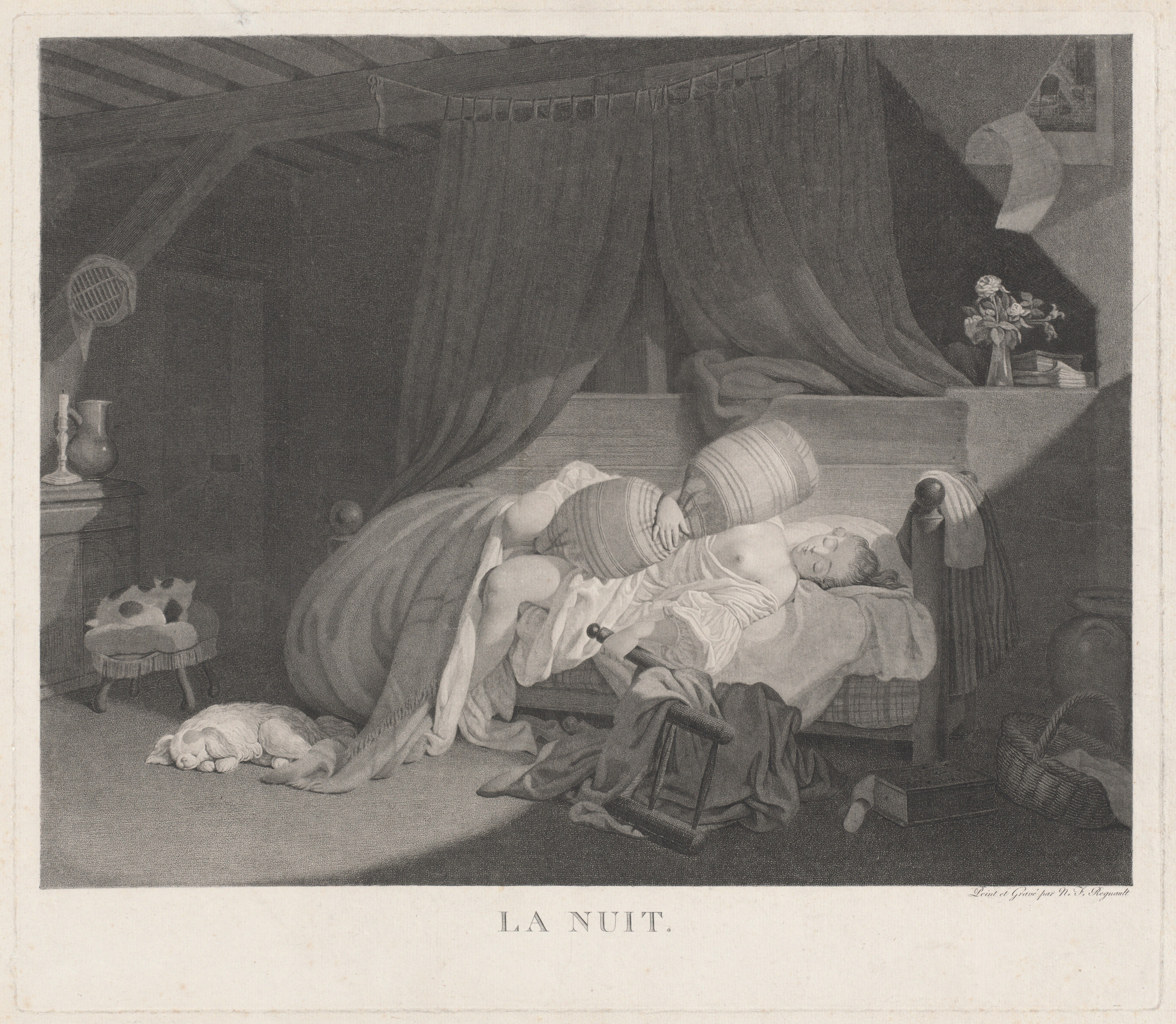 La Nuit (Night) by Nicolas François Regnault