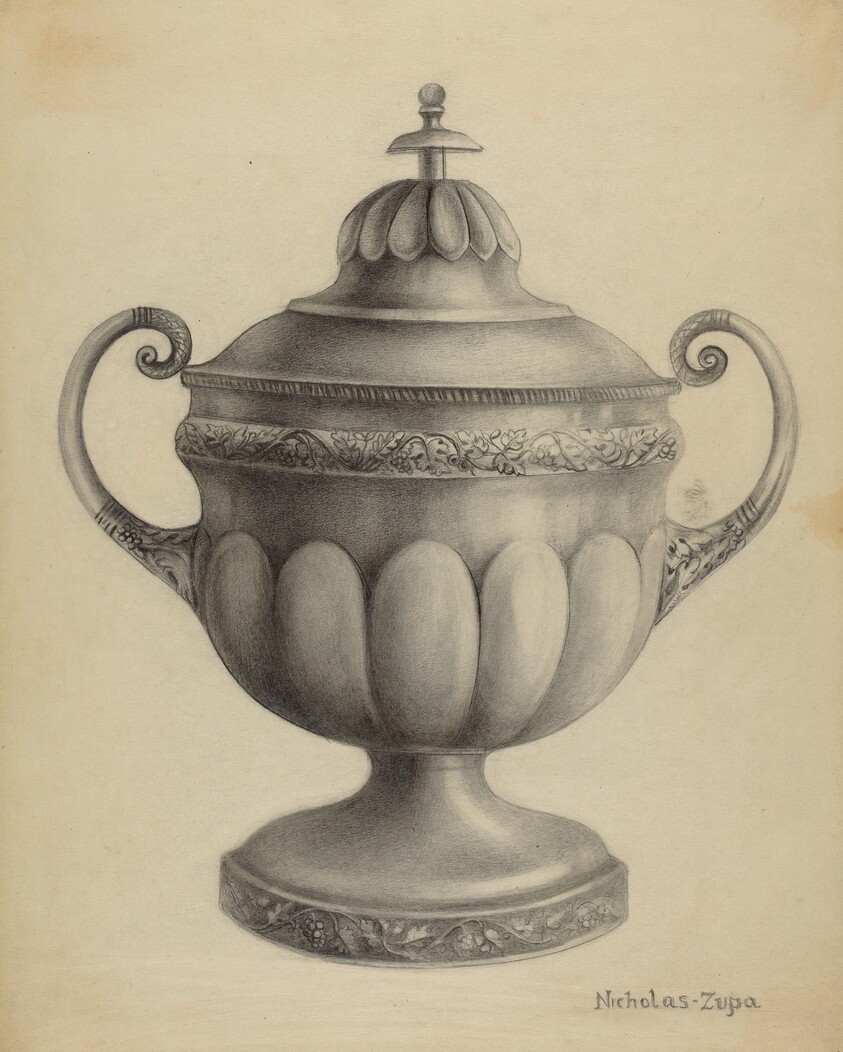 Silver Sugar Bowl