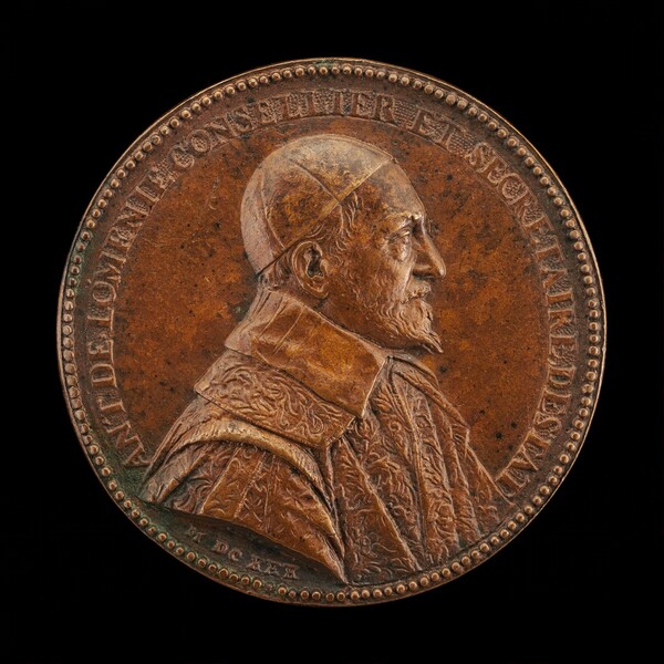 Antoine de Loménie, 1560-1638, Counselor and Secretary of State 1606 [obverse]