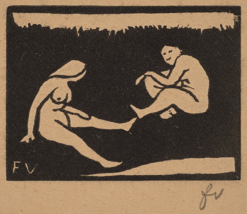Two Seated Bathers (Deux baigneuses assises)