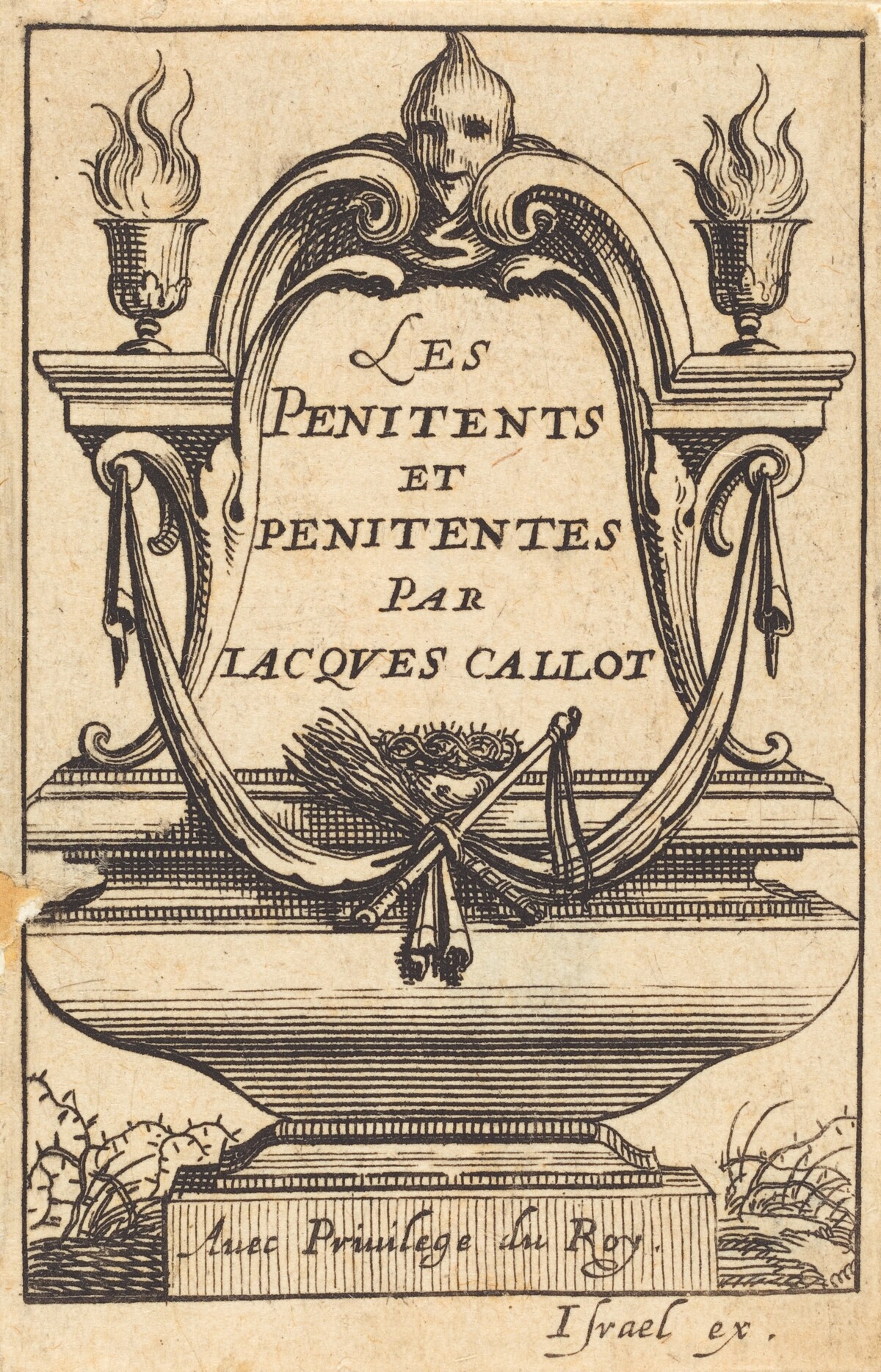 Frontispiece for Callot's "The Penitents"