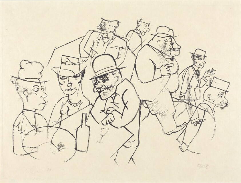 Beauty Contest in the Motzstrasse (Schonheitsabend in der Motzstrasse)