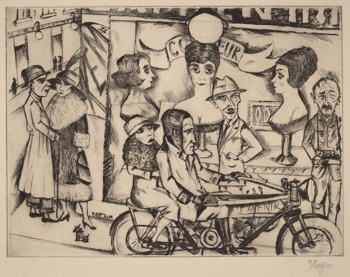 At the Hairdresser's